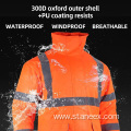 Custom Logo High Visibility Winter Safety Jacket